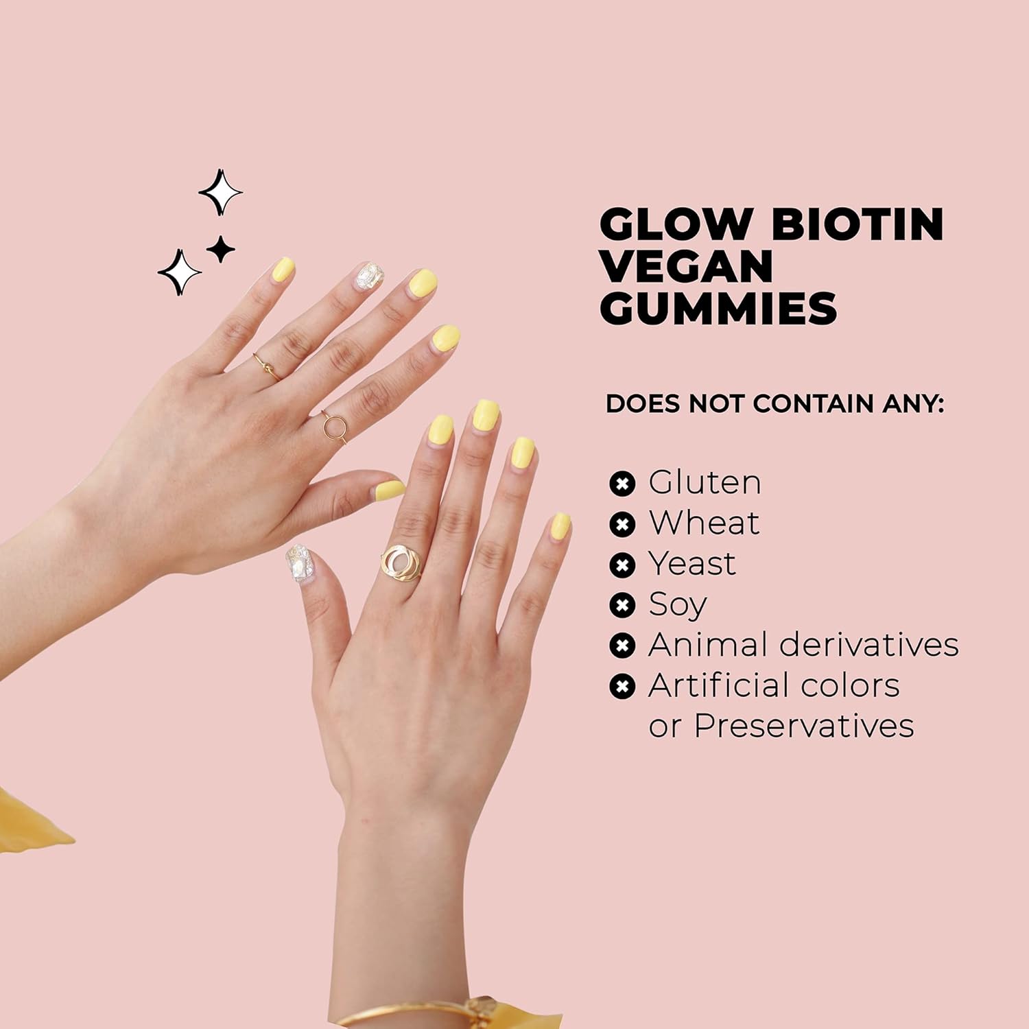 60ct Future Kind Vegan Biotin Gummies for Hair, Skin, & Nails - With VIT A, C, & E - Orange Flavored Hair Growth Vitamins for Women & Men