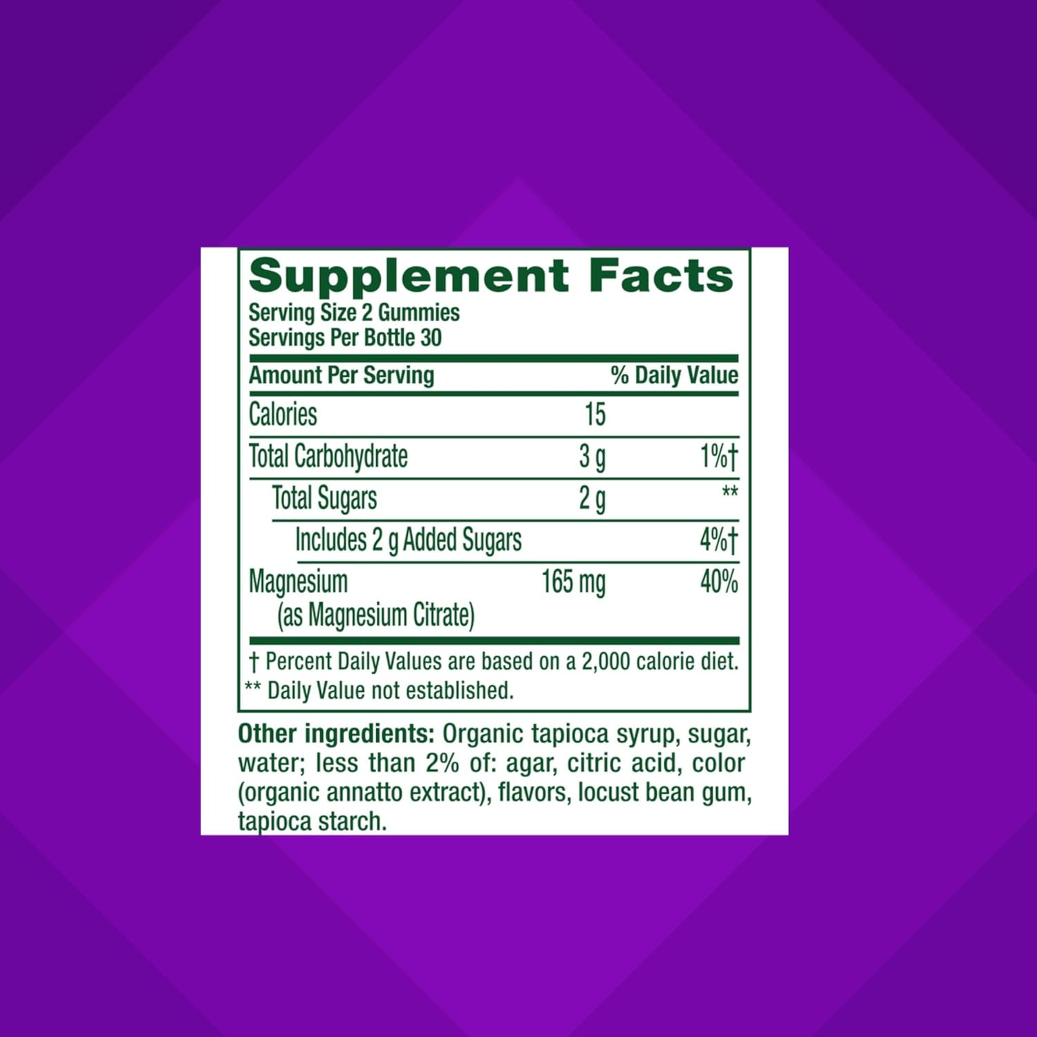 60ct Vitafusion Magnesium Gummy Supplement - Orange Vanilla Flavor, Chewable Mineral Supplement