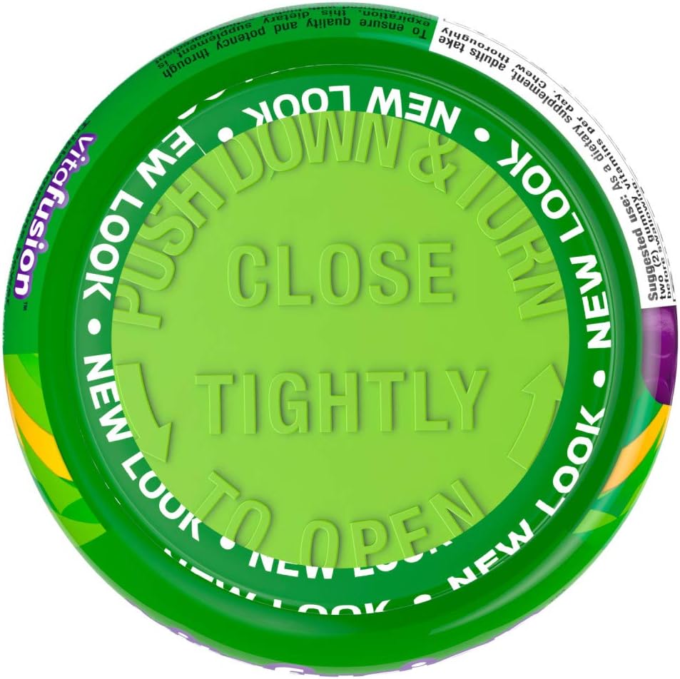 60ct Vitafusion Triple Immune Power Gummy Vitamins for Boosting Immune Health