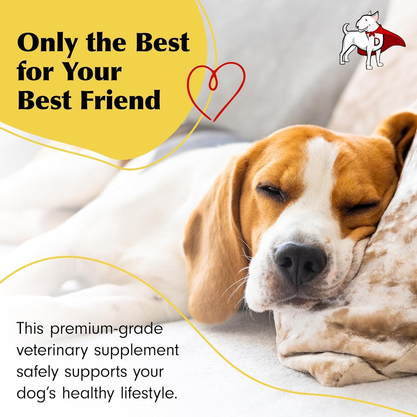 60mL DoggyD Vitamin D3 Liquid Supplement for Dogs & Cats - 60 Count, 1ml Dose