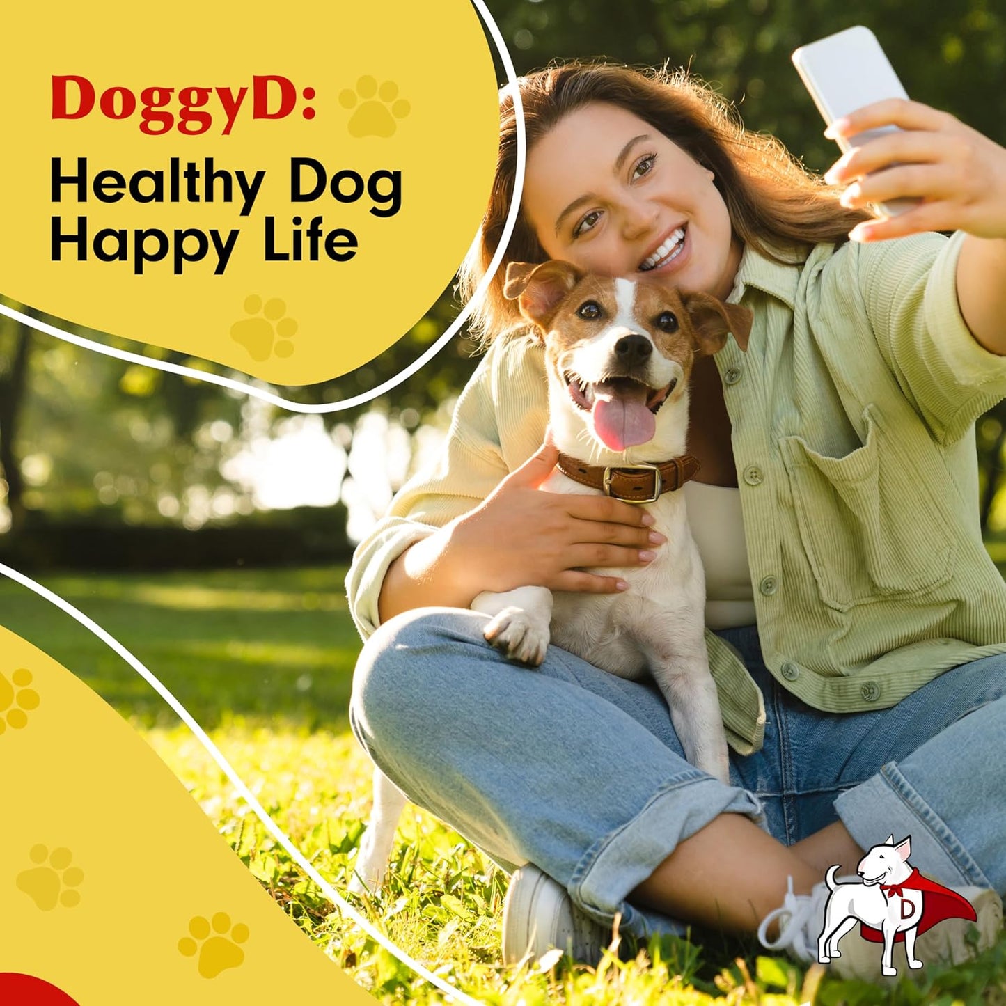 60mL DoggyD Vitamin D3 Liquid Supplement for Dogs & Cats - 60 Count, 1ml Dose