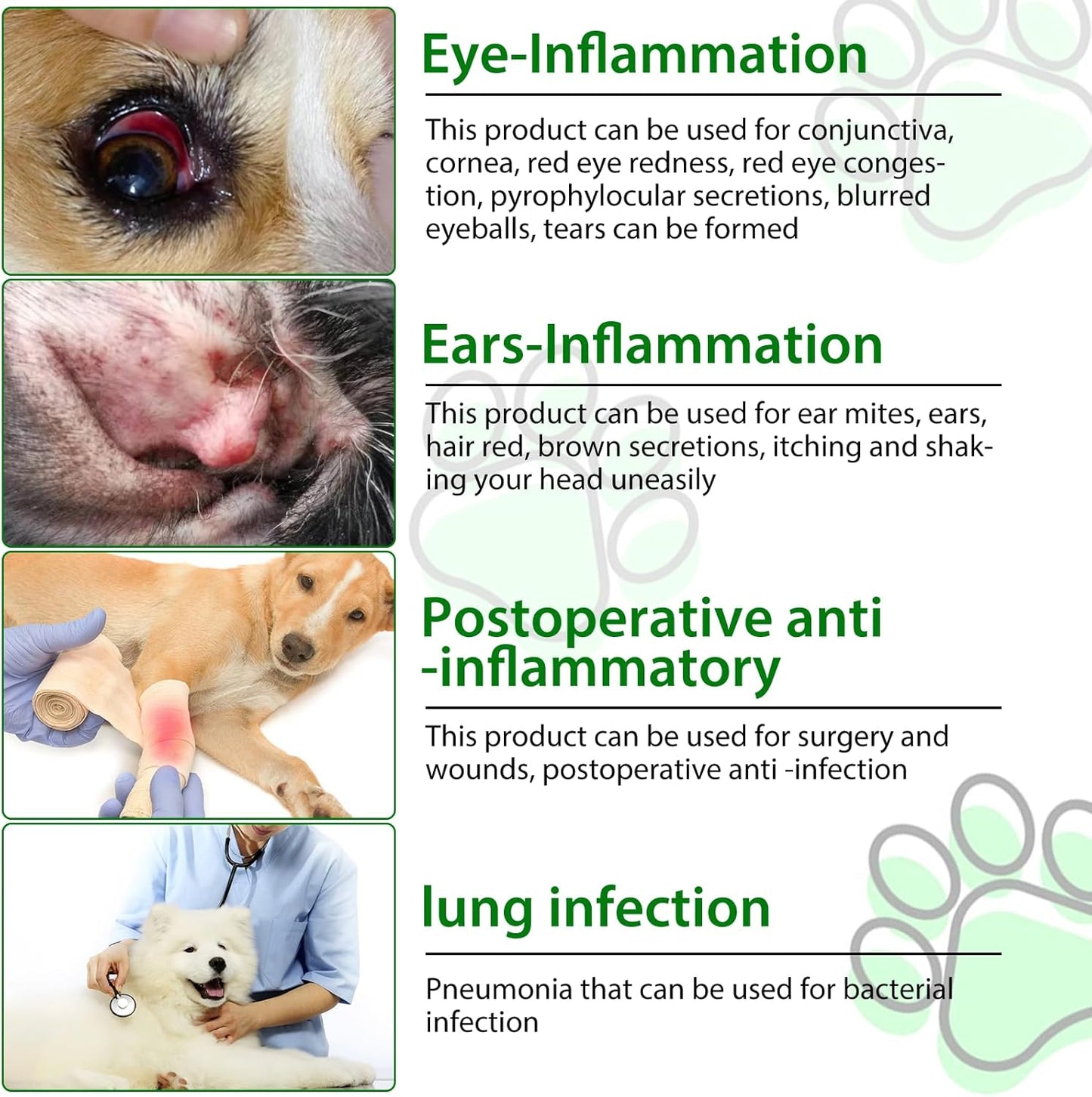 60ml Natural Dog Antibiotics Multivitamin and Supplements - Pack of 2