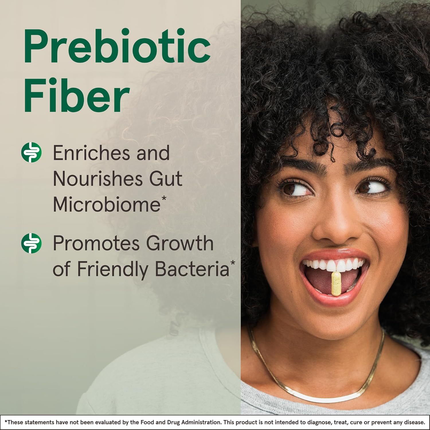 6.3 oz Jarrow Formulas Prebiotic Inulin FOS Fiber Supplement - Gut Health & Digestive Support - 47 Servings