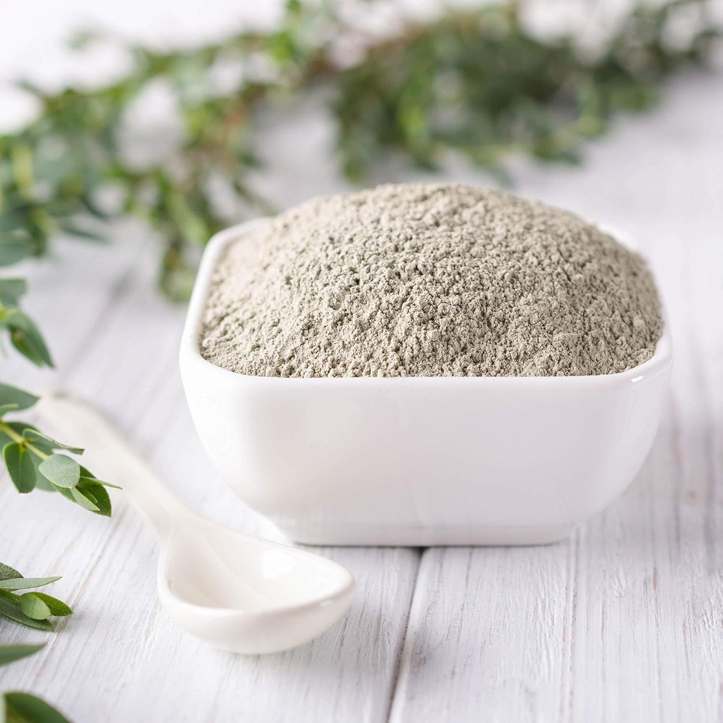 64oz Earth's Natural Clay Calcium Bentonite Clay Powder - Pharmaceutical Grade Montmorillonite for Internal & External Use