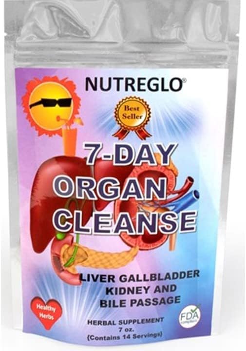 7 Day Organ Cleanse with NUTREGLO for Detoxifying and Rejuvenating Your Body Naturally