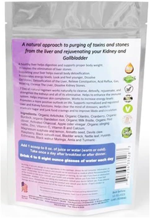7 Day Organ Cleanse with NUTREGLO for Detoxifying and Rejuvenating Your Body Naturally