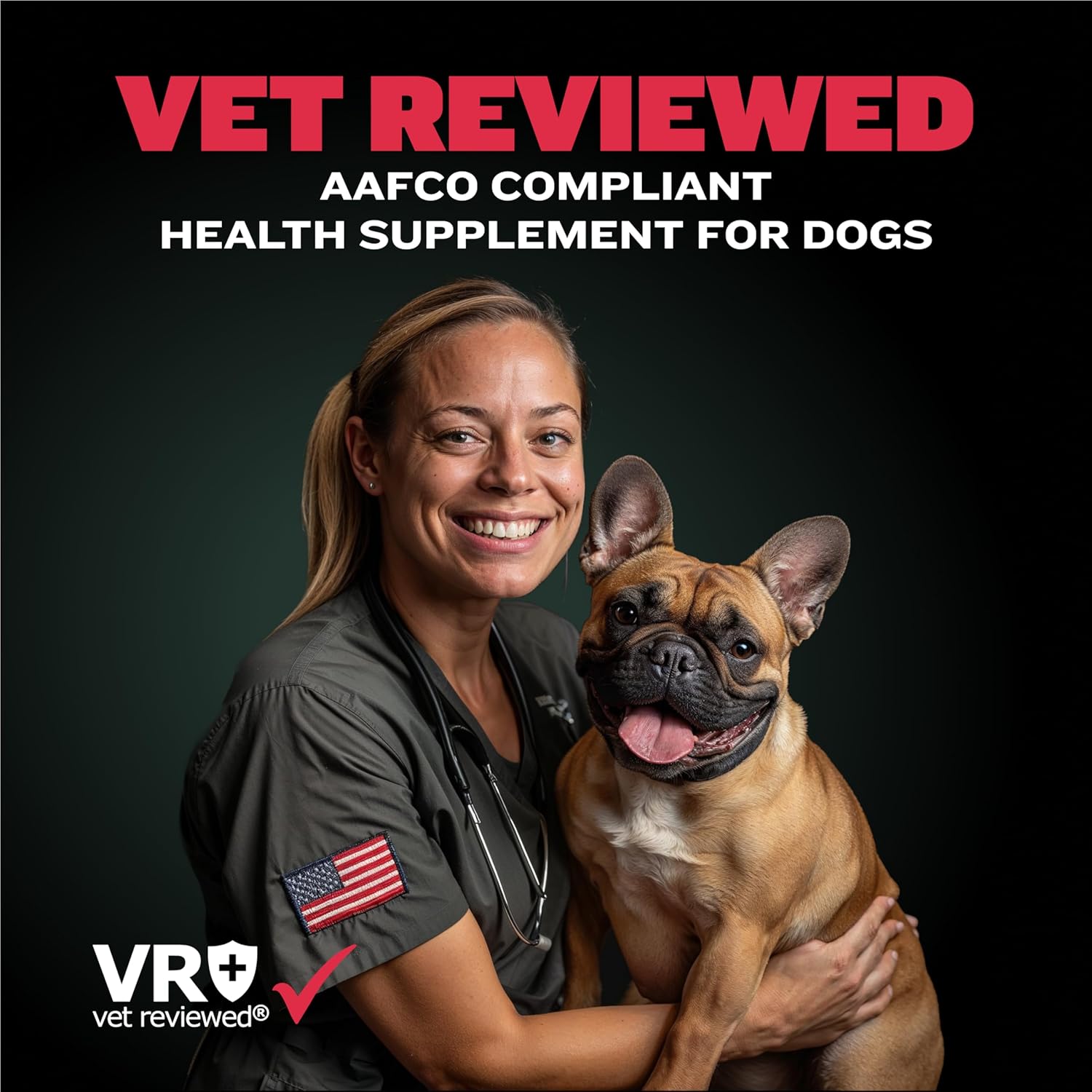 7-in-1 Bully Max Dog Multivitamin Powder for Total Health & Immunity - Omega 3 Supplements for Heart, Digestive, Joint Health - All Breeds, 13oz Bag