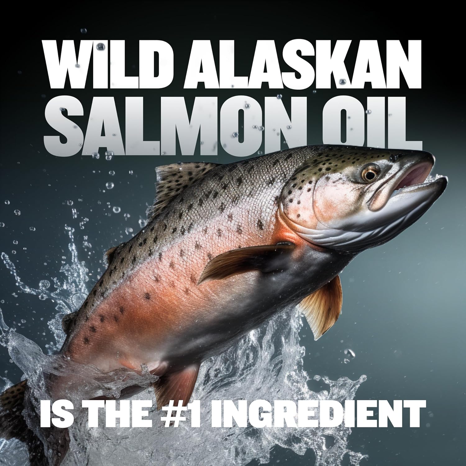 7-in-1 Bully Max Dog Multivitamin Powder for Total Health & Immunity - Omega 3 Supplements for Heart, Digestive, Joint Health - All Breeds, 13oz Bag