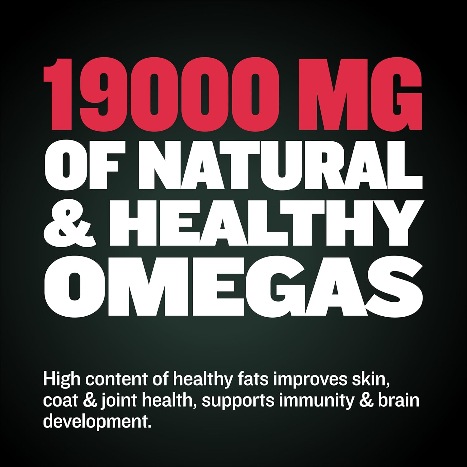 7-in-1 Bully Max Dog Multivitamin Powder for Total Health & Immunity - Omega 3 Supplements for Heart, Digestive, Joint Health - All Breeds, 13oz Bag