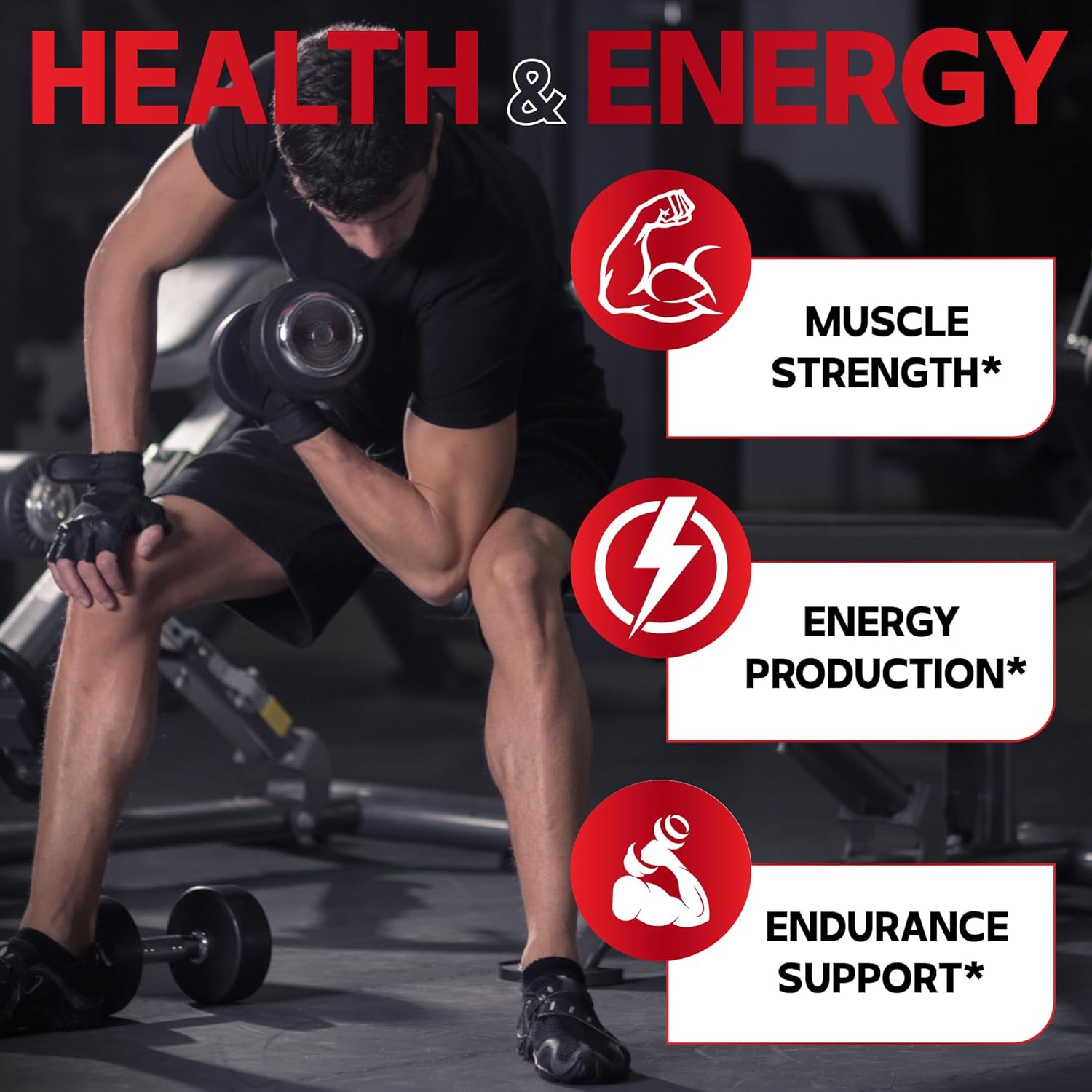 7-in-1 Ultra Test Support Supplement with Tribulus Terrestris, Horny Goat Weed, L-Arginine, Maca Root, Tongkat Ali, Beet Root - Energy and Muscle Strength Booster - 120 Capsules