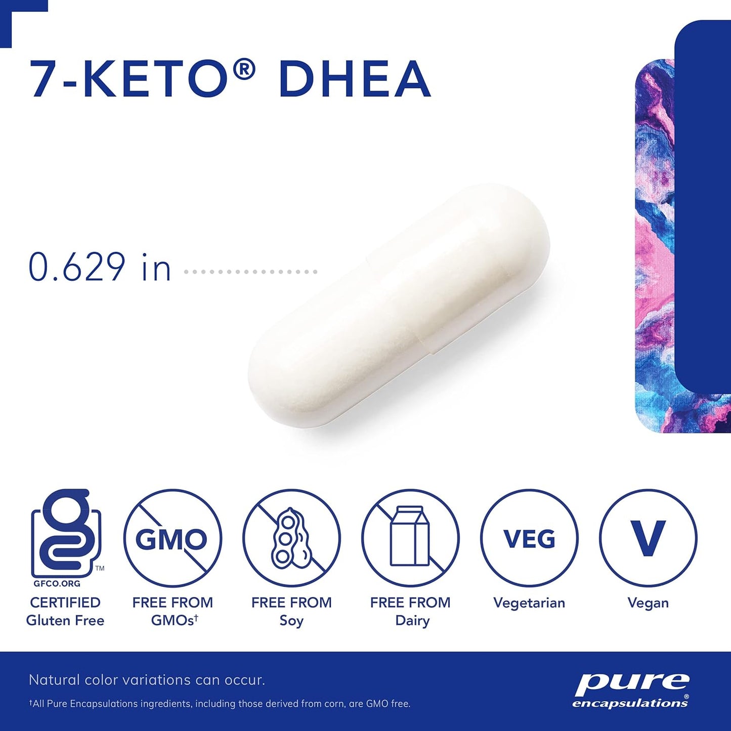 7-Keto DHEA 100 mg Capsules - Supports Thermogenesis and Body Composition - Pure Encapsulations