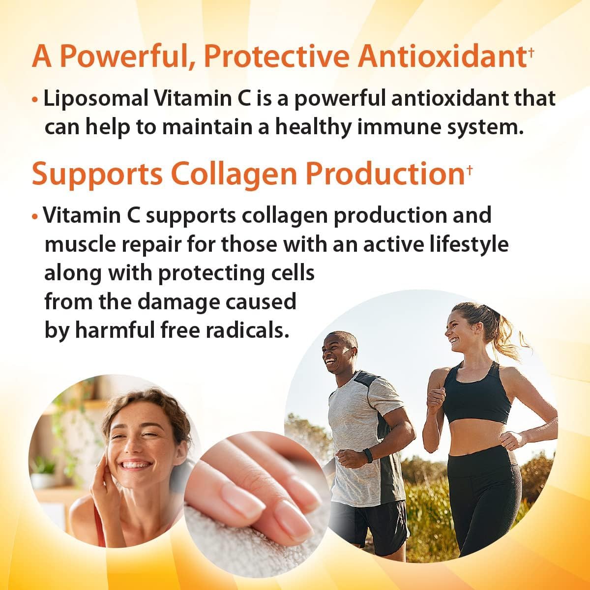 750mg Liposomal Glutathione & 3000mg Vitamin C Immune Support and Antioxidant Bundle by Vida Lifescience Aurora Nutrascience