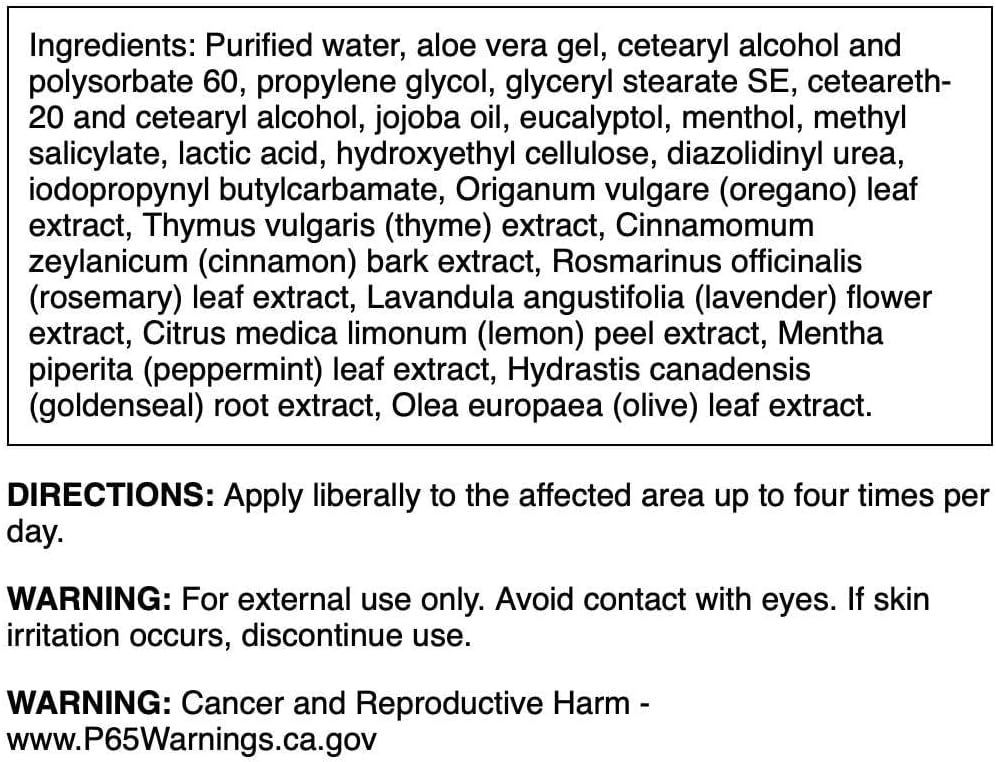 8 fl oz Swanson Aloe Vera Gel Deep Heating Rub for Muscle Relief