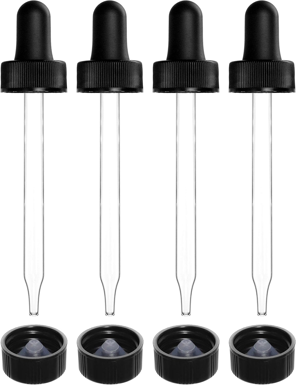 8 Oz Lugol's Iodine 2% Solution in Amber Glass Bottles with Droppers - USA-Made by Eisen-Golden Labs