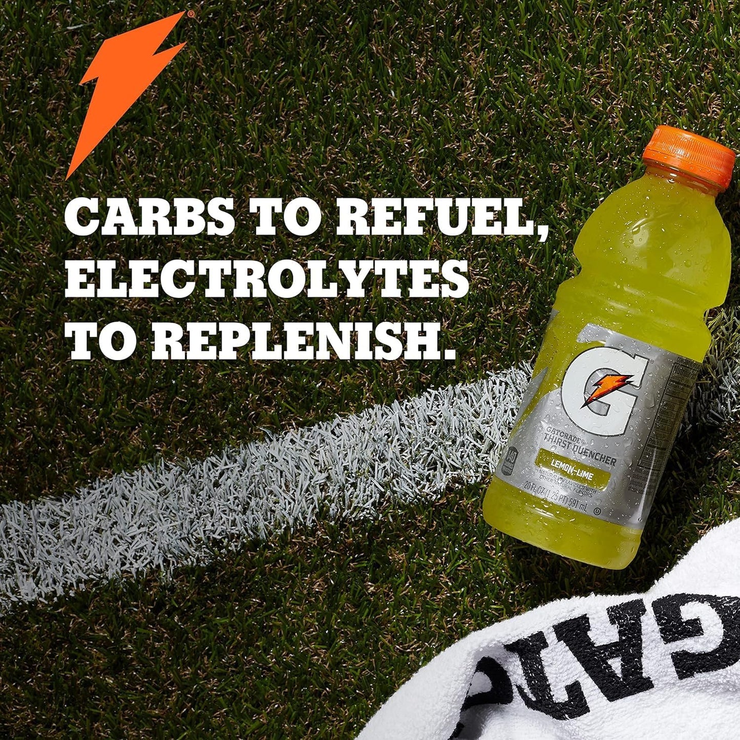 8-Pack Gatorade Thirst Quencher Orange 20 Fl Oz Bottles