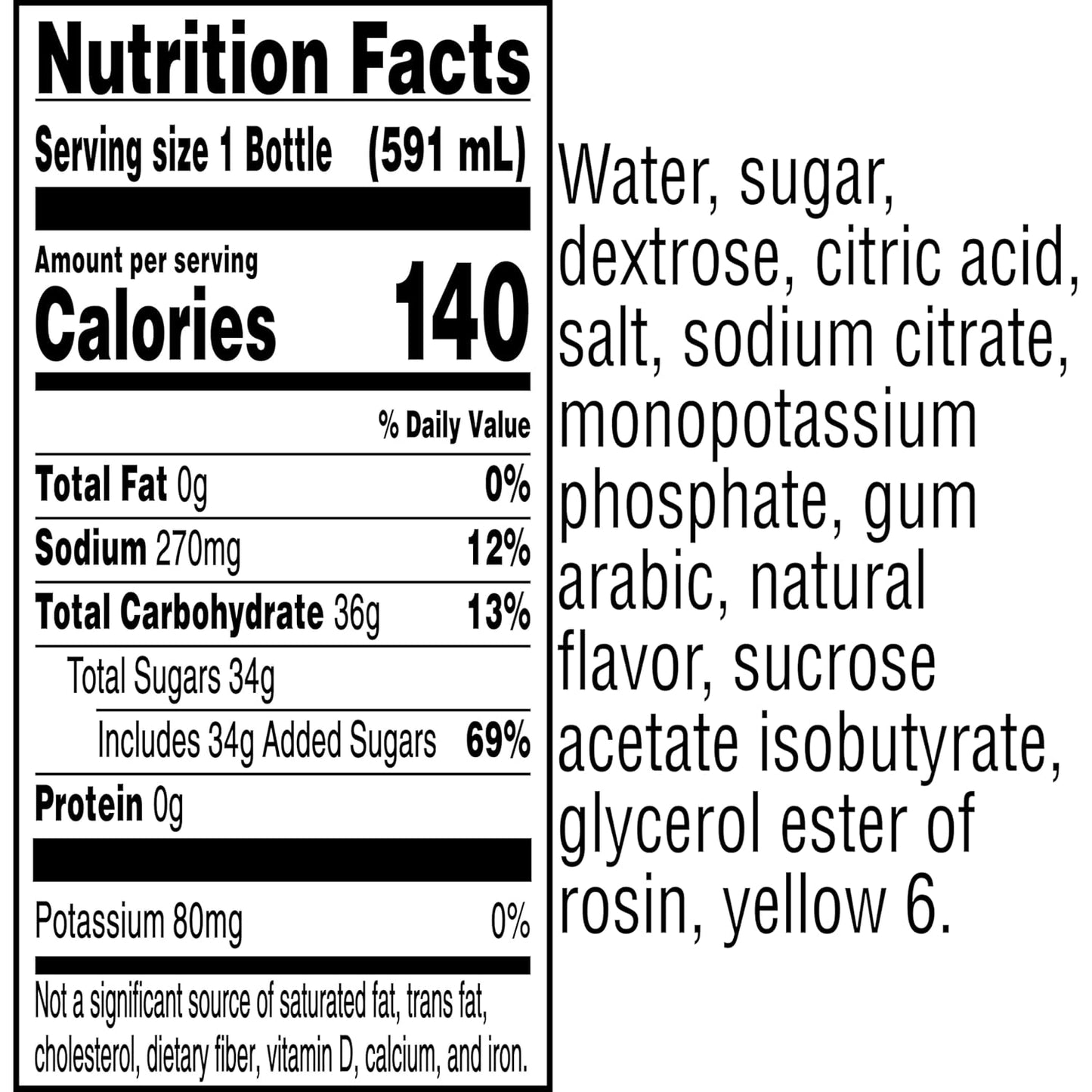 8-Pack Gatorade Thirst Quencher Orange 20 Fl Oz Bottles