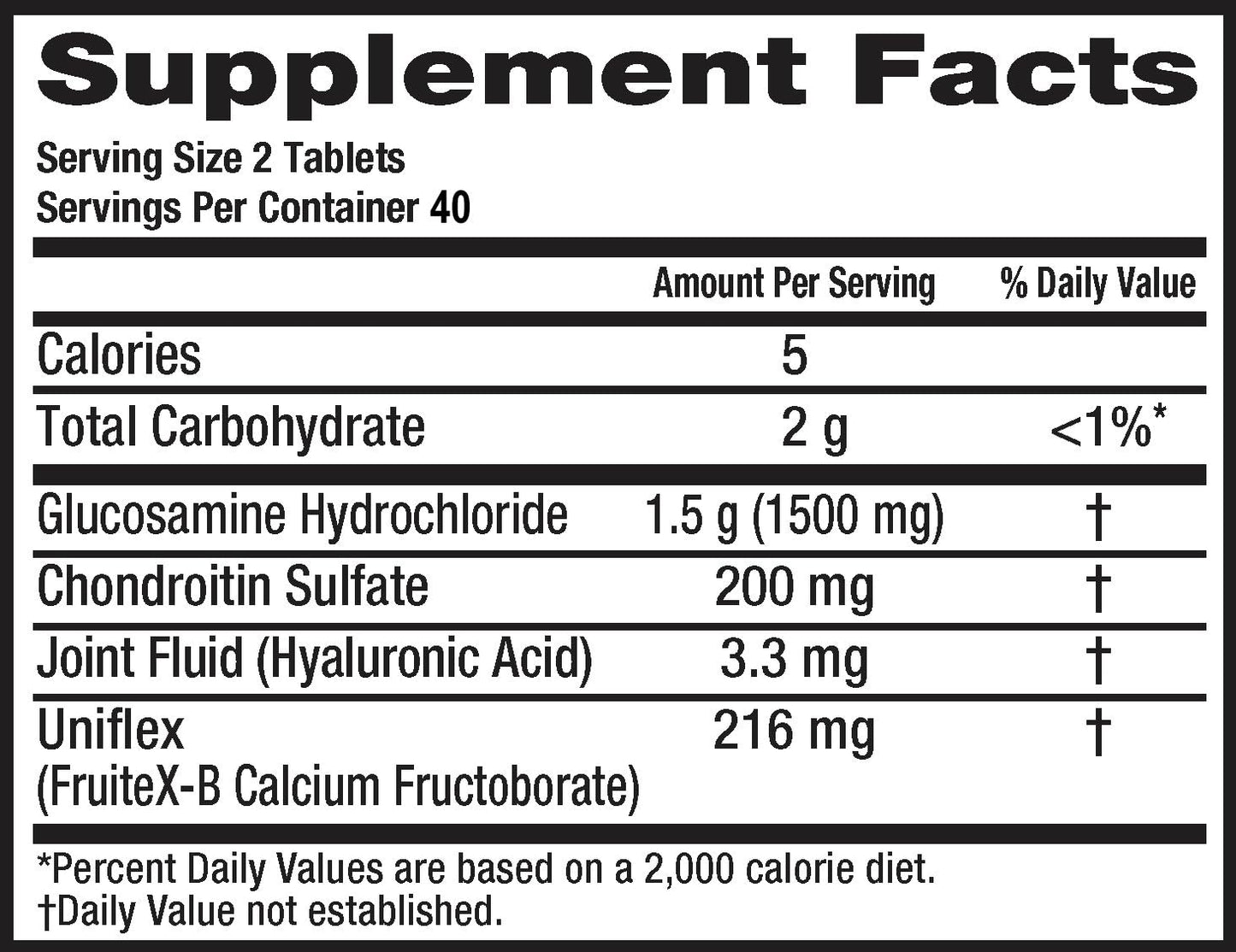 80 Tablets Move Free Advanced Joint Health Supplement with Glucosamine & Chondroitin - Support for Healthy Joints