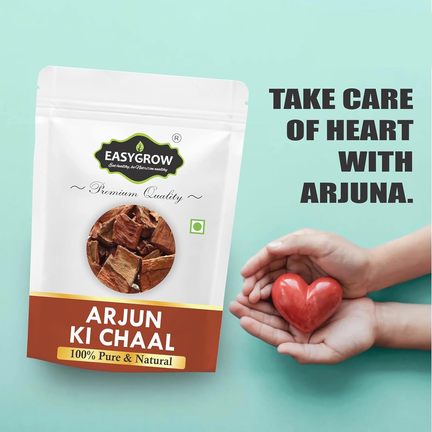 800 gm of Dried Arjun Tree Bark - Terminalia Arjuna Bark for Lowering Bad Cholesterol