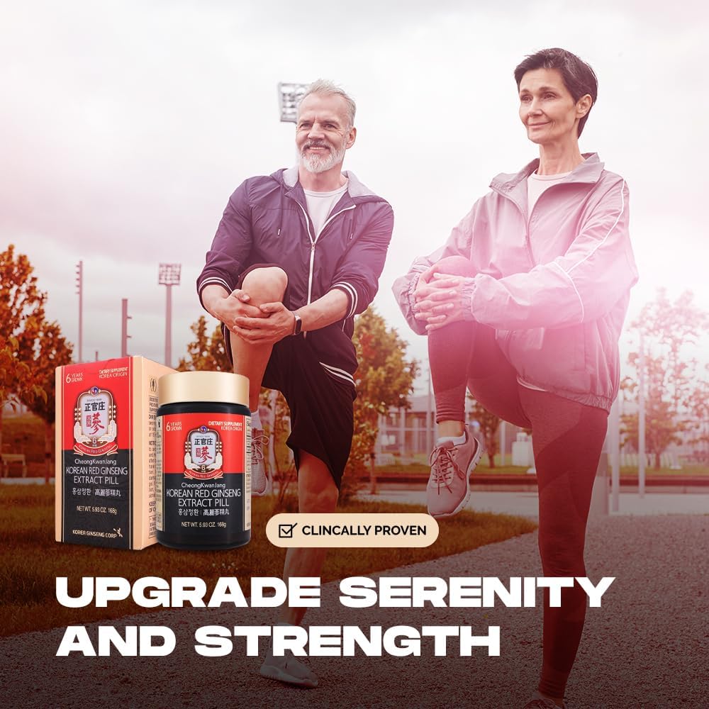 800 Pills CheongKwanJang Korean Panax Red Ginseng Extract - Natural Energy Supplements for Men & Women