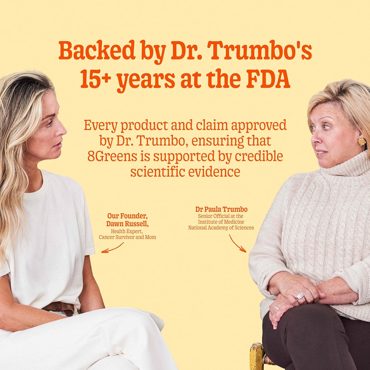 8Greens Fiber Super Greens Gummies - Boost Immune System & Digestive Health with Real Greens - Tangerine Flavor - 50 Count