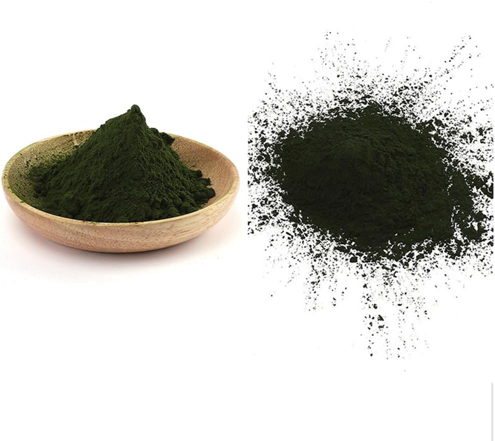 8oz BOMADNI Organic Spirulina Powder - Green Superfood with Vegan Protein, Minerals, Vitamins - Non-GMO, Gluten-Free