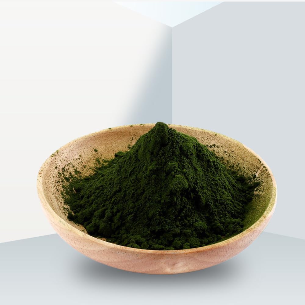 8oz BOMADNI Organic Spirulina Powder - Green Superfood with Vegan Protein, Minerals, Vitamins - Non-GMO, Gluten-Free