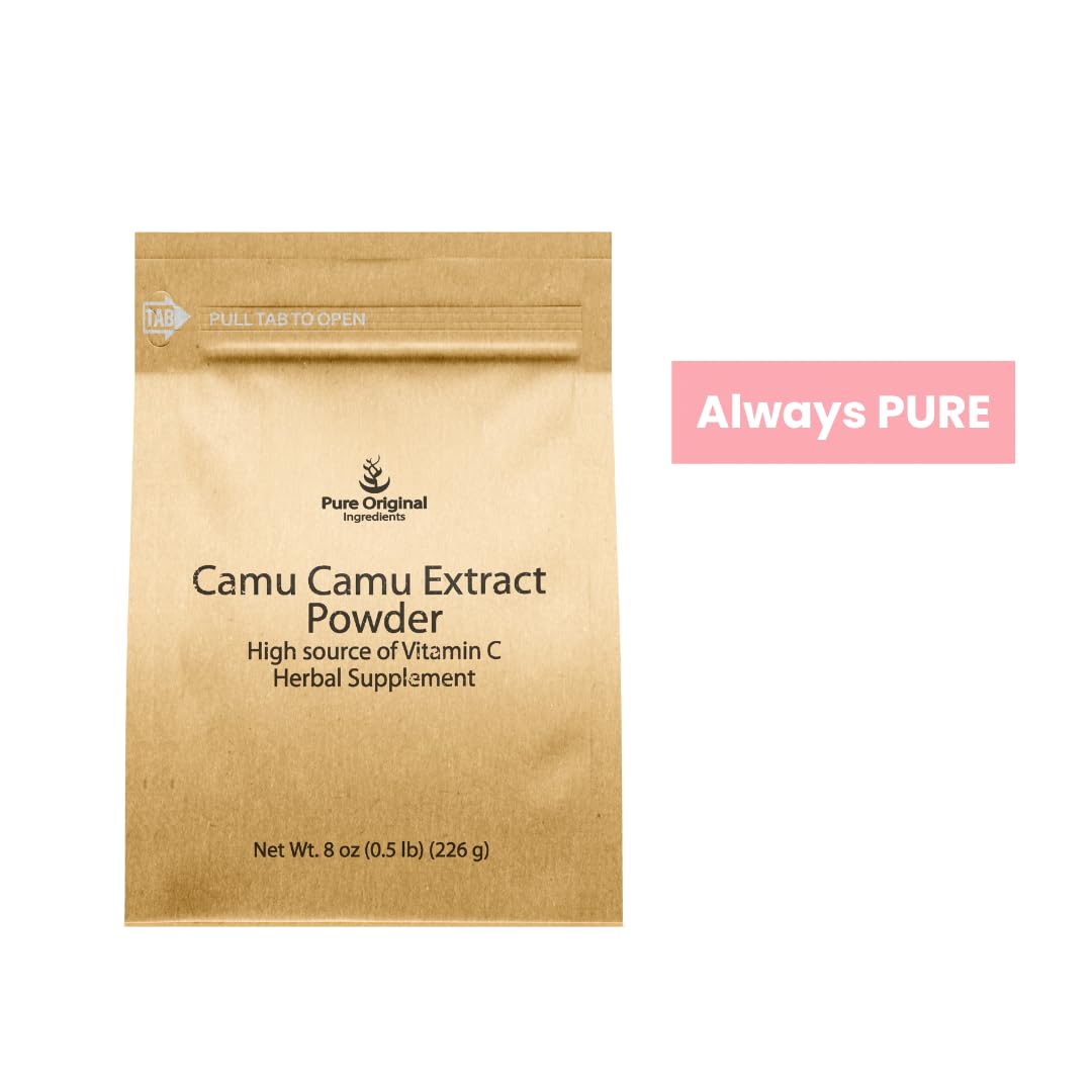 8oz Pure Camu Camu Powder - Brazilian Superfood Rich in Vitamin C