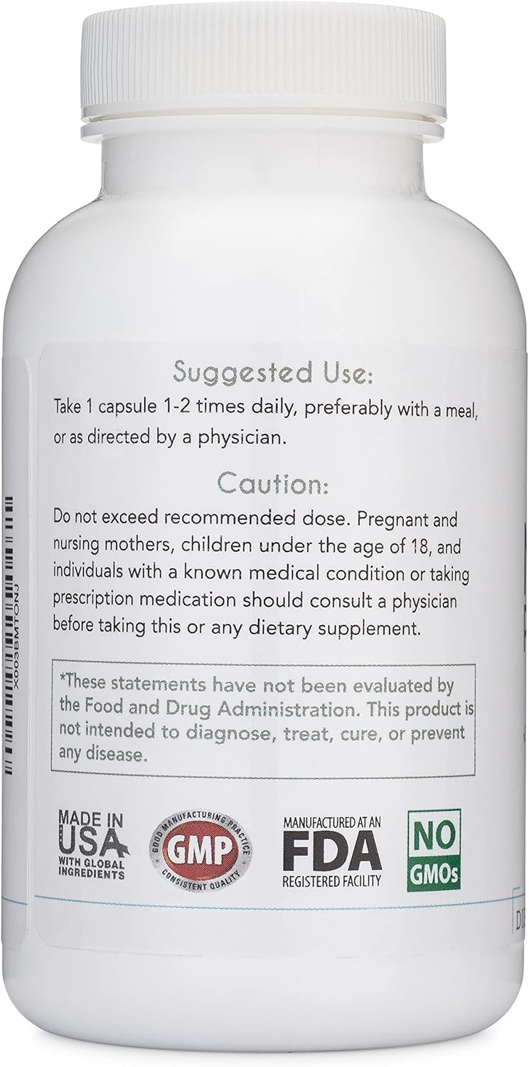 90 Capsules of Lifted Naturals Mood Prebiotic Fiber Supplement with GOS, XOS, and FOS for Natural Mood, Immune, and Digestive Support