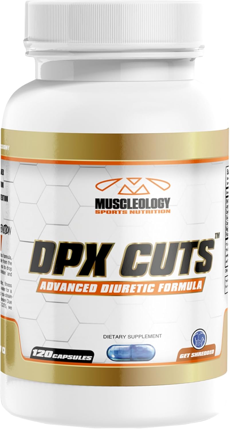 90 Capsules of MUSCLEOLOGY DPX CUTS Advanced Diuretic Formula