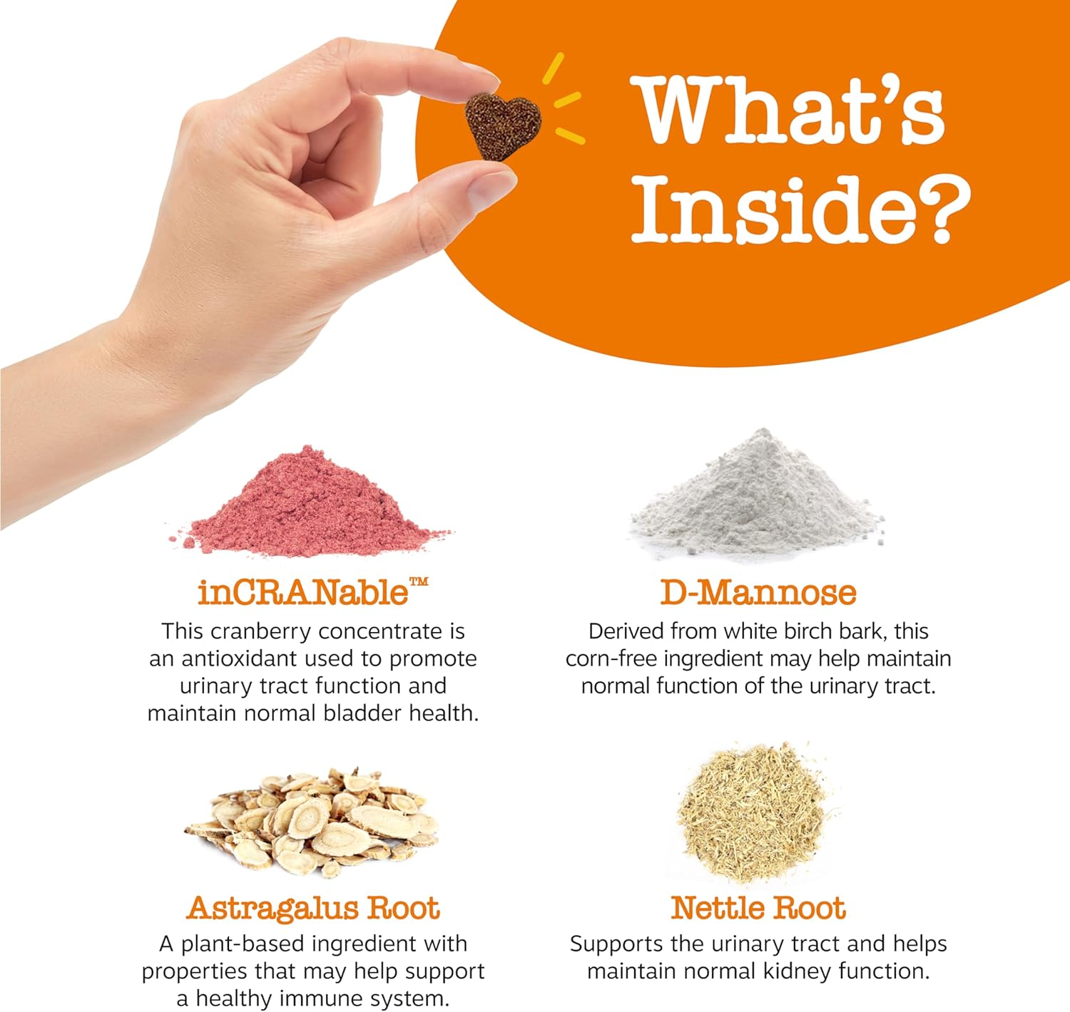 90-Count Chicken Cranberry Chews for Dogs - Bladder & Urinary Tract Support Supplement - Immune & Gut Health