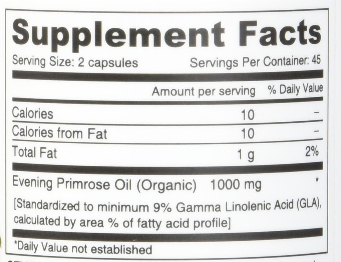 90 Count Deva Vegan Vitamins Evening Primrose Oil Vcap by SUPTMAX