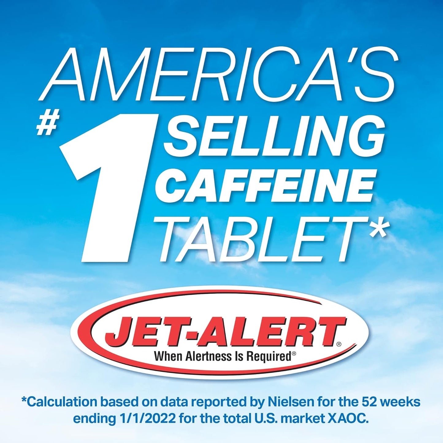 90 Count Jet-Alert 200 Mg Caffeine Tablets