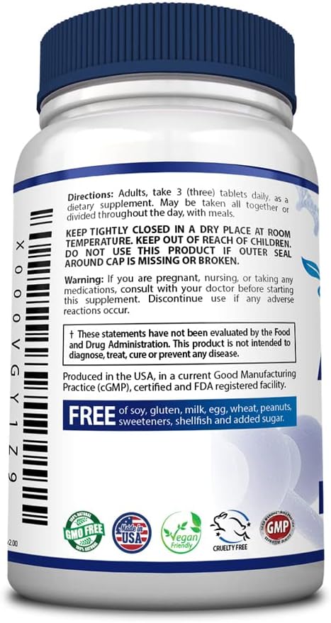 90-Count Vegan Jointlax Tablets with Glucosamine, Chondroitin, Turmeric & BioPerine for Ultimate Joint Support & Mobility