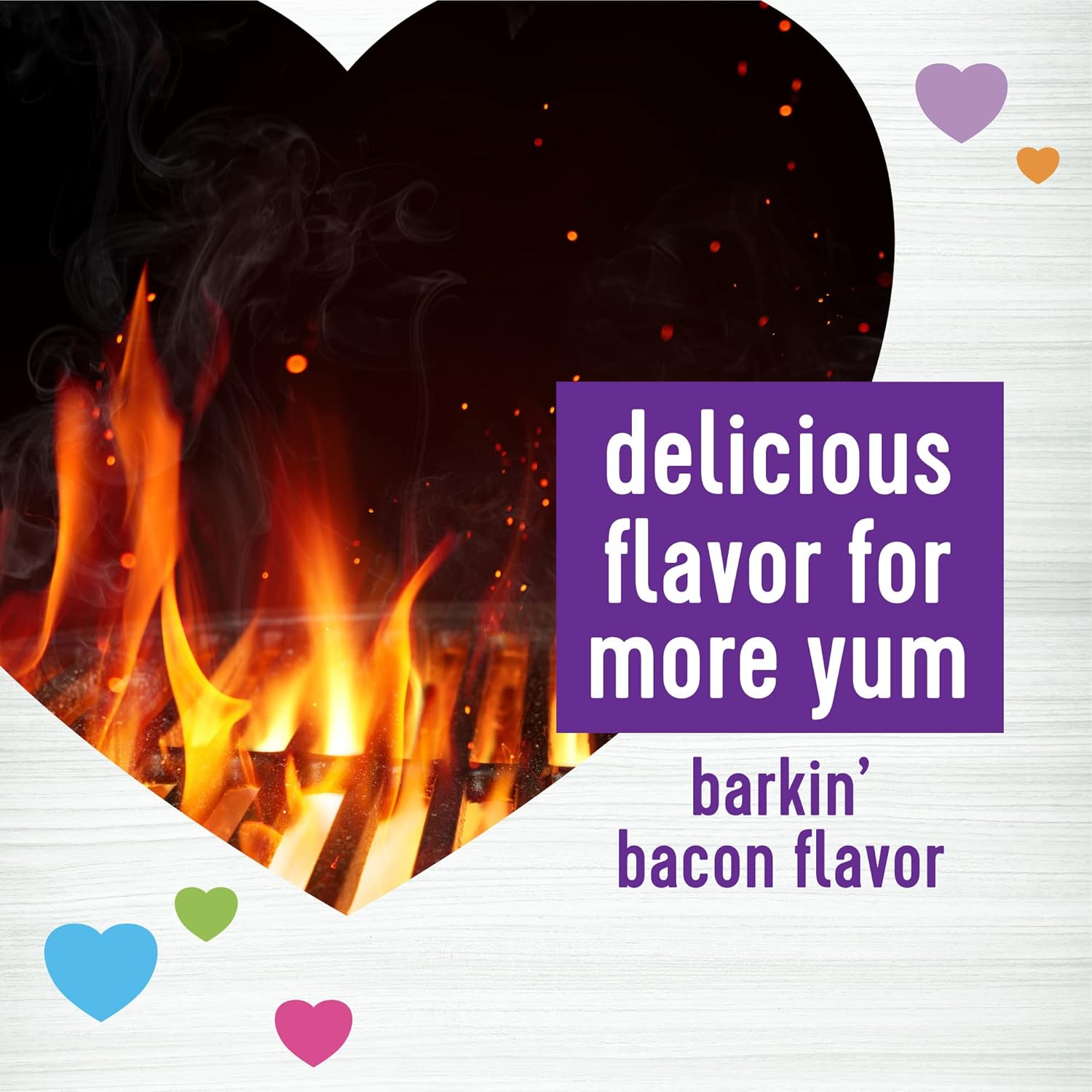 90 Count Wellness Barkin' Bacon Soft Chews for Dogs - Skin & Coat Supplements