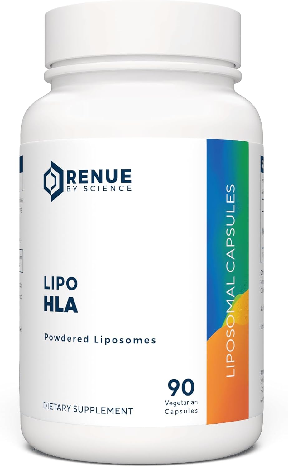 90 Liposomal Hyaluronic Acid Capsules by Renue By Science | 150mg HLA Supplements | Non-GMO & Third-Party Tested | Made in USA