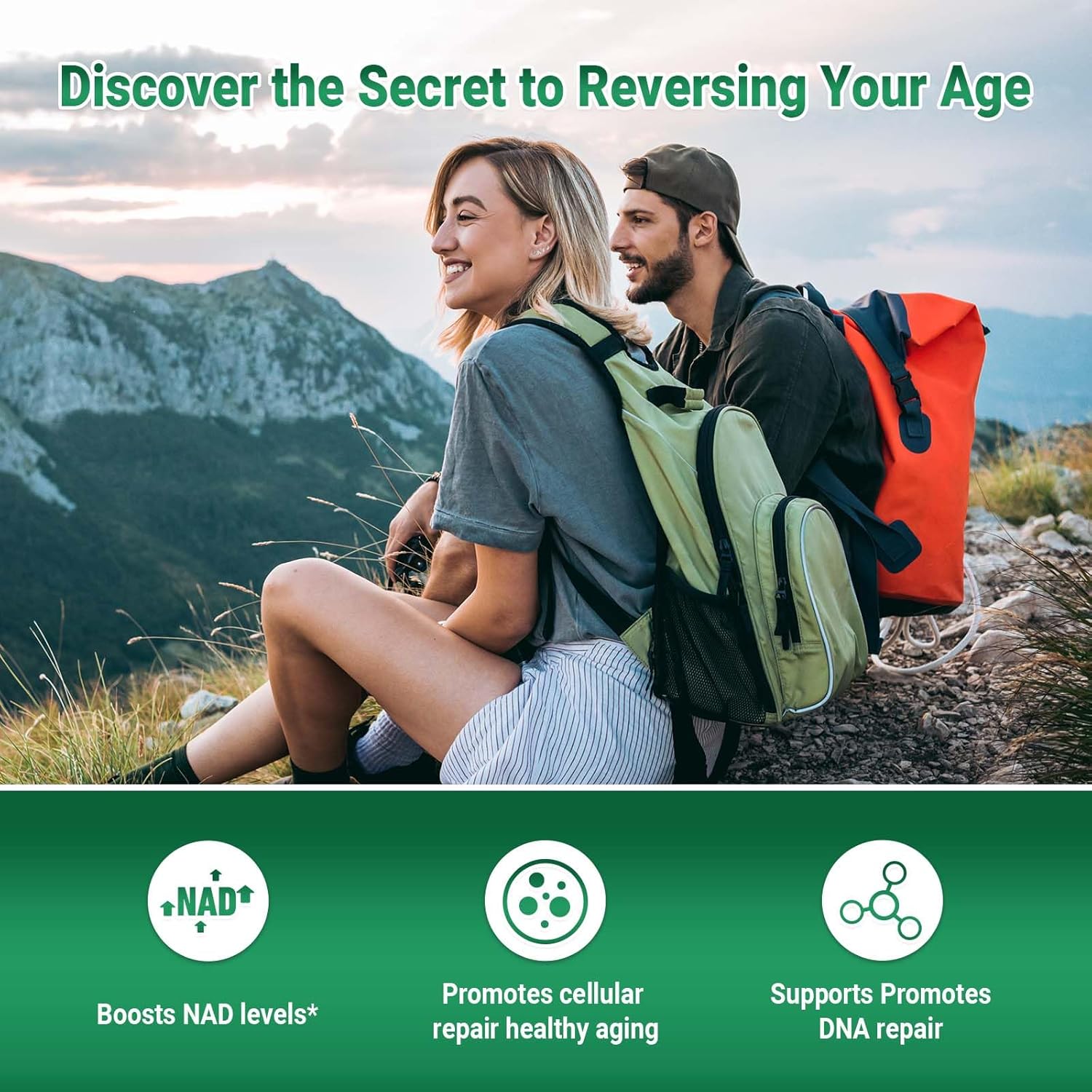 900mg Liposomal Nicotinamide Riboside for Anti-Aging, Energy & Focus - 100 Capsules, 50 Day Supply - NAD+ Supplement Alternative