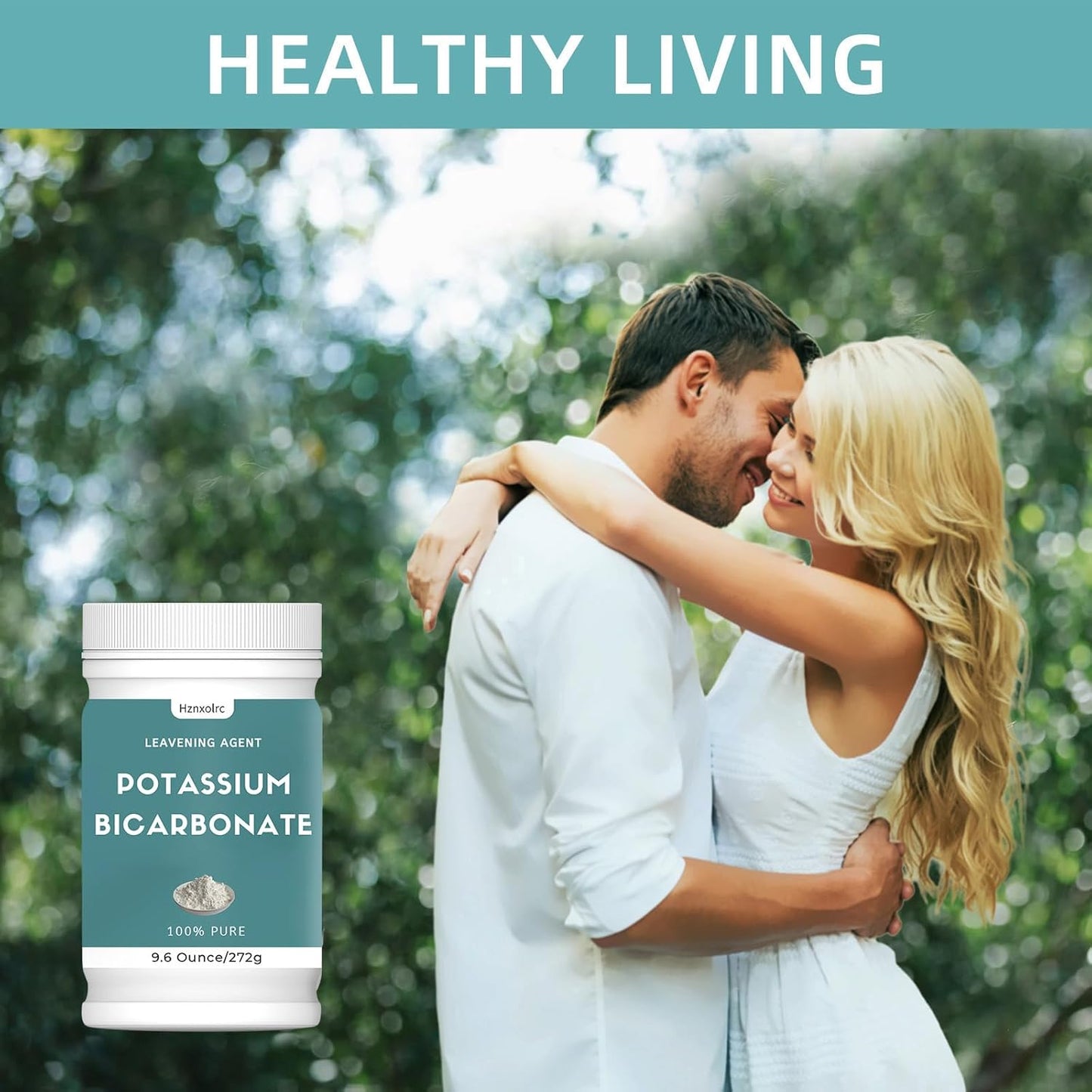 9.6 oz Pure Potassium Bicarbonate Powder for Plants, Wine, Baking & More