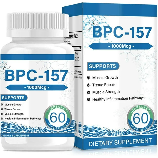 BPC-157 Peptide Capsules for Accelerated Muscle Repair and Protection