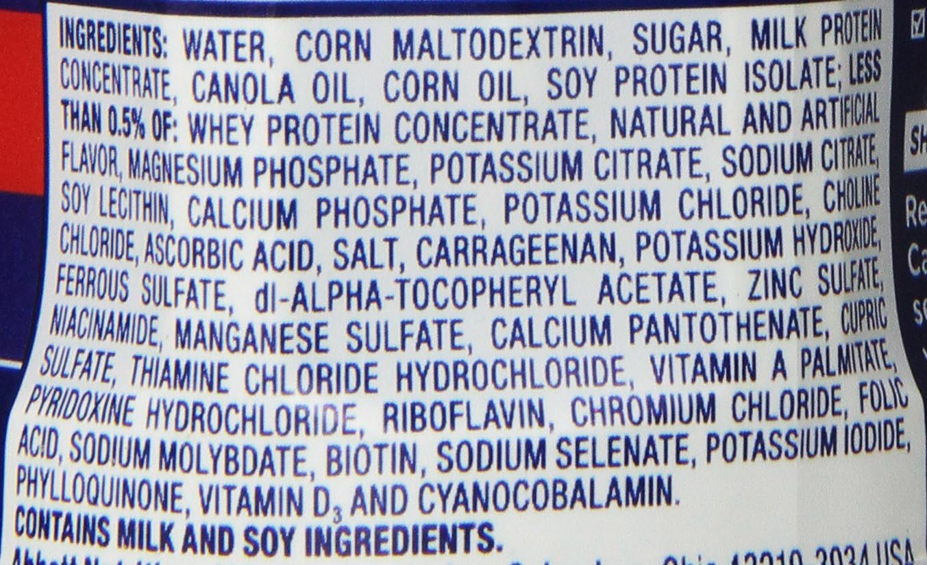 Abbott Ensure Plus Vanilla Nutrition Shake, 8oz, Pack of 16