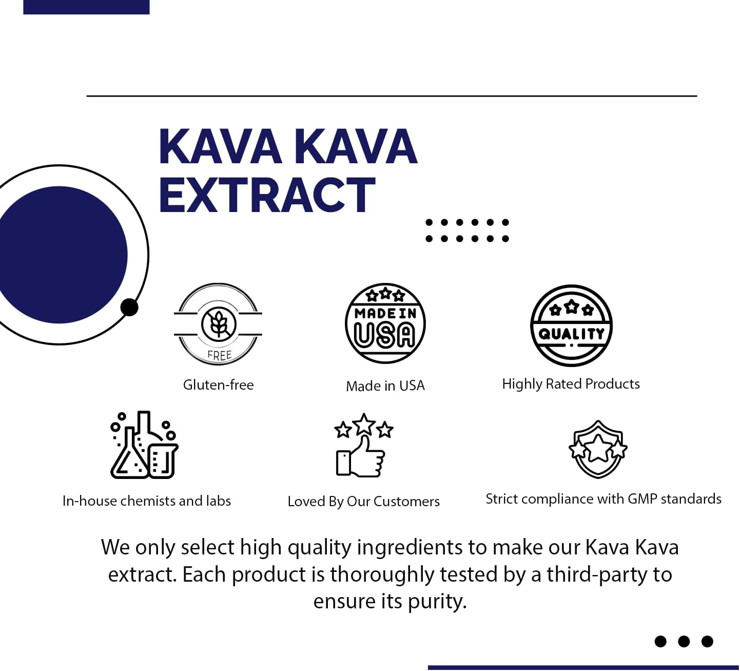ABCOCID Kava Kava Root Extract Liquid - 490mg, 4oz, 240 Servings - USA Made, Fast Absorption, Potent Ingredients, Third-Party Tested, Non-GMO, GMP Certified, Cruelty-Free