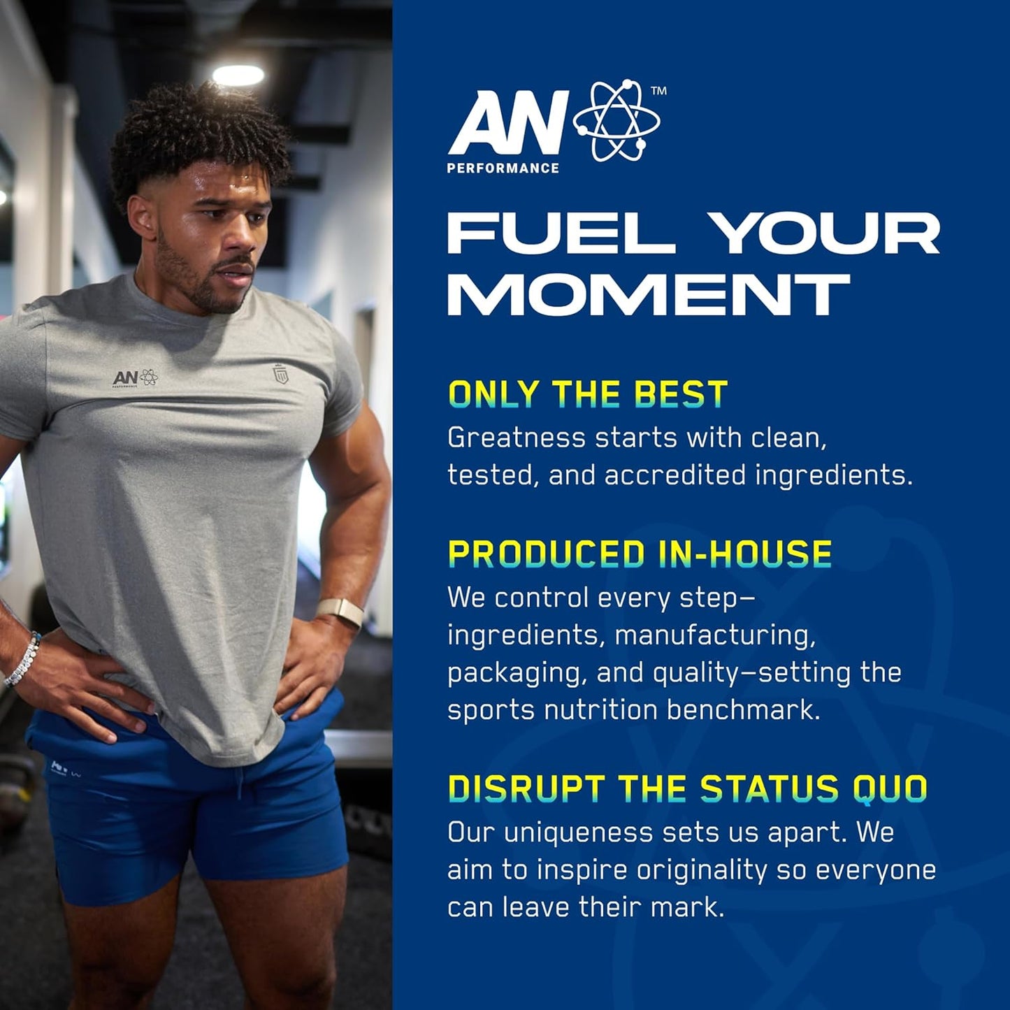 ABE All Black Everything AN Performance Pre-Workout Powder Supplement - 30 Servings - Energy Drink with 300mg Caffeine, Beta Alanine, Citrulline - Strawberry Pineapple, Third-Party Tested - Men & Women