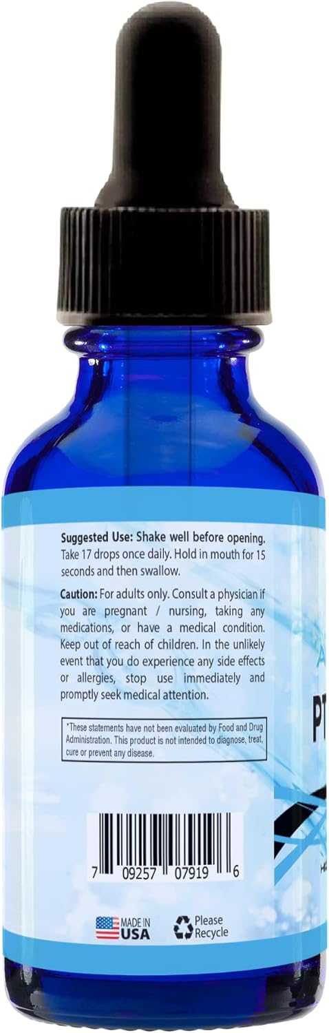 Absonutrix Pterostilbene Liquid Drops - 300mg, 4 fl oz - High Bioavailability, Third-Party Tested, Made in USA - Non-GMO