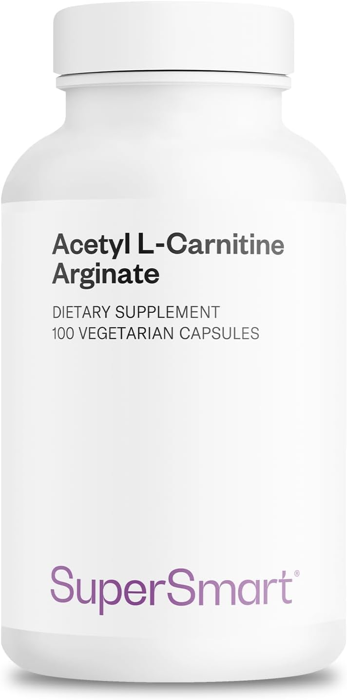 Acetyl L Carnitine Arginate 1000mg - Brain Boosting Amino Acid Supplement - Non-GMO & Gluten Free - 120 Capsules