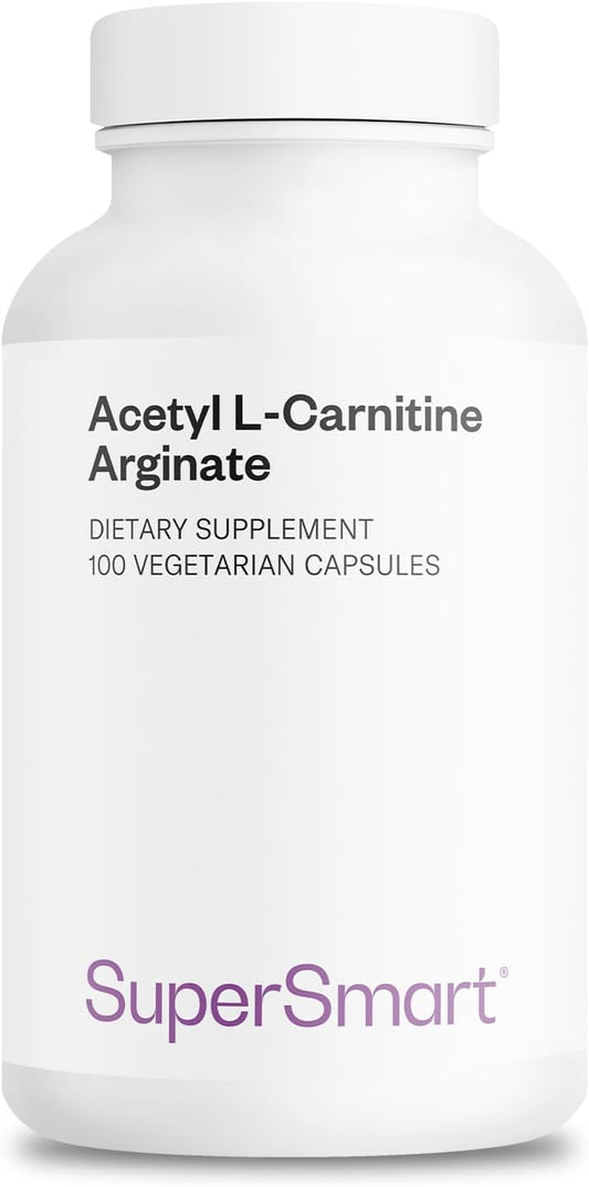 Acetyl L Carnitine Arginate 1000mg - Brain Boosting Amino Acid Supplement - Non-GMO & Gluten Free - 120 Capsules