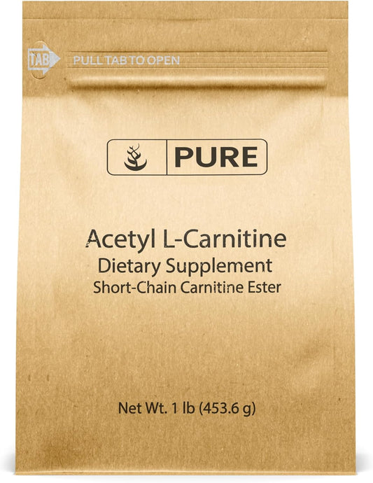 Acetyl L-Carnitine Powder Supplement - Pure ALCAR Amino Acid (1 lb)