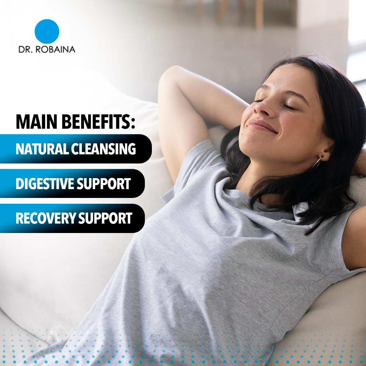 Activated Charcoal Capsules for Natural Detox and Digestive Support - 1200 mg - 200 Capsules (2 Bottles) by Dr. Robaina, Made in USA