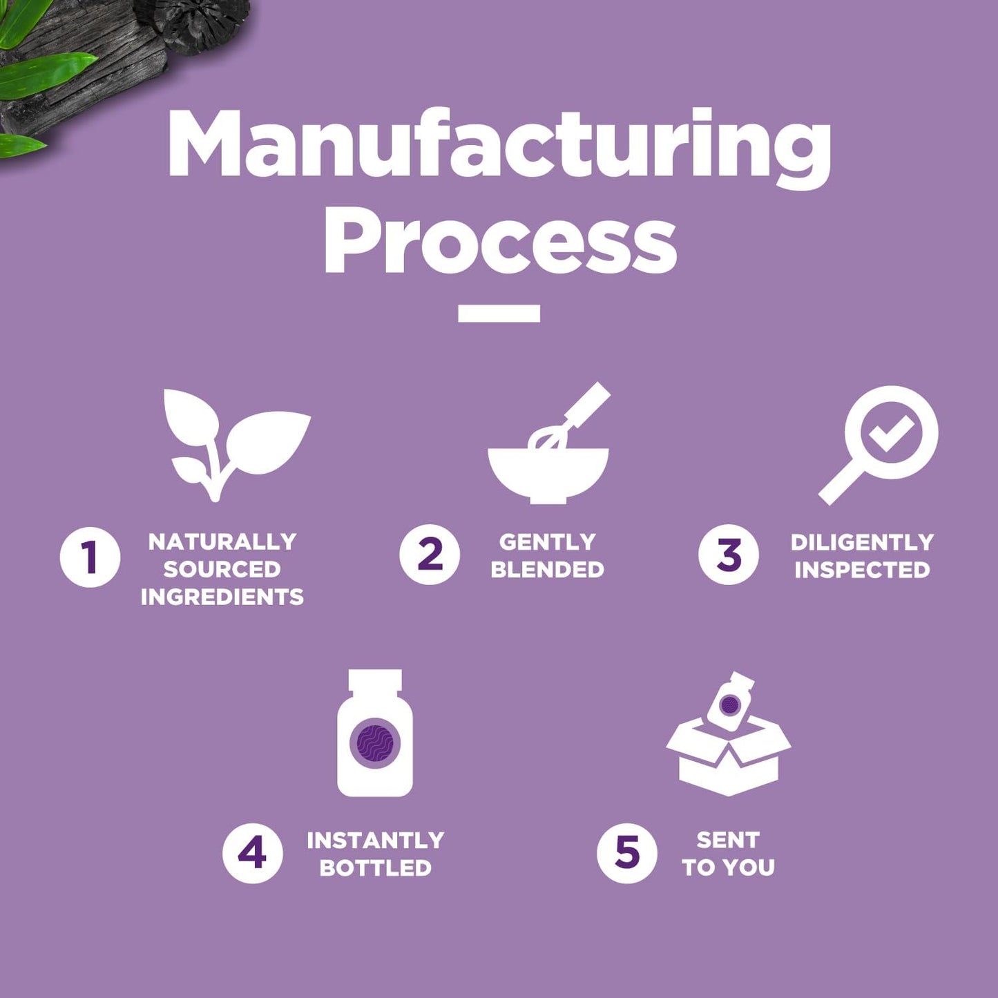 Activated Charcoal Coconut Capsules 1200mg for Detox & Cleanse - Bloating Relief - Active Supplement for Body & Gut Health - 270 Count