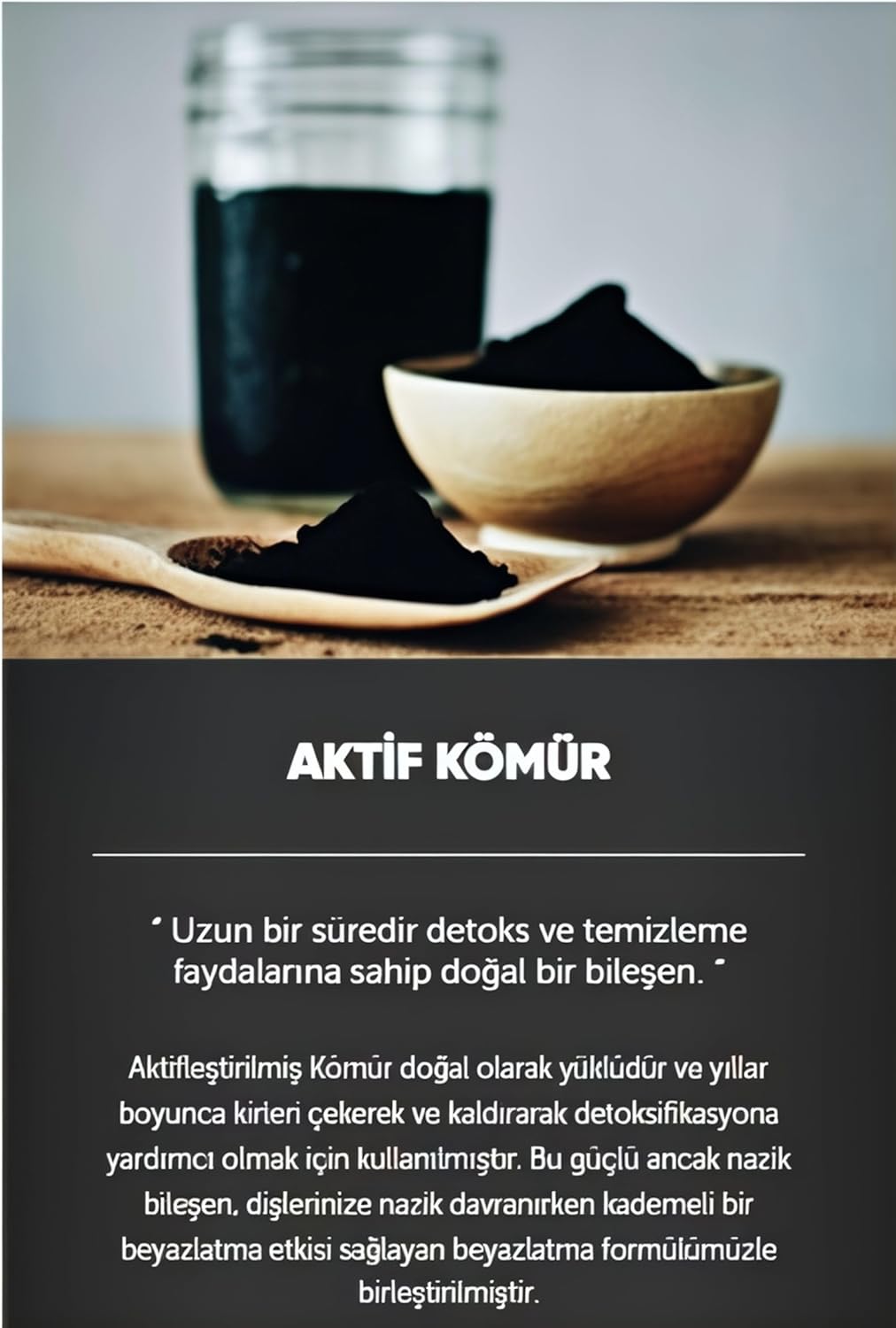 Activated Charcoal Pearl Drops Instant Natural White Toothpaste 75ml