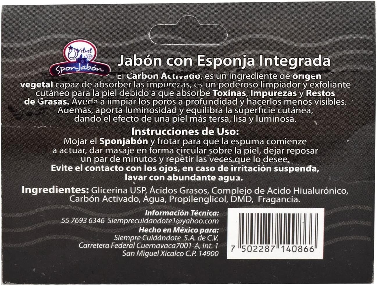 Activated Charcoal Soap Bar - 100g Cleansing Bar for Face and Body