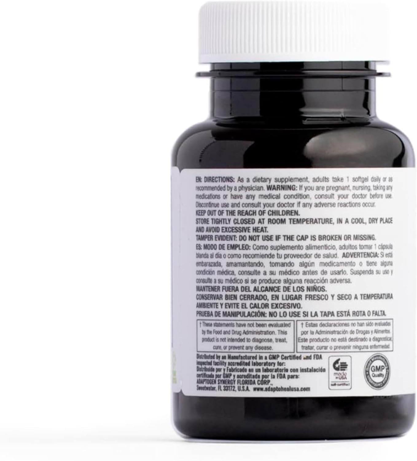 ADAPTOHEAL Oregano Oil Softgels - Immune & Digestive Support Supplement, 60 ct - Vegan, Non-GMO, Extra Virgin Olive Oil Formula